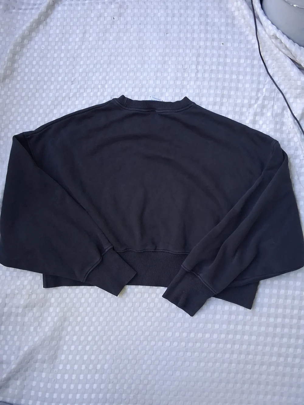 Nike Black Cropped Crewneck Sweatshirt - Women's Size XS